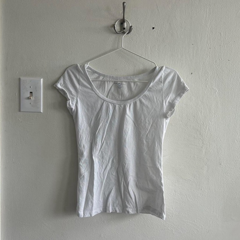 Brandy Melville White Short Sleeve Tee